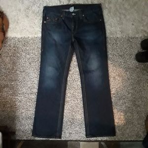 True Religion Dark Denim Bobby Boot Cut Jeans 40W
